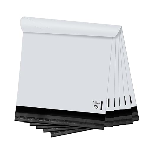 KKBESTPACK 10x13 Poly Mailers Self Sealing Shipping Envelopes CPB68 Waterproof by KKBESTPACK