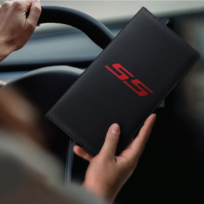 Leather Car Registration and Insurance Cards Holder Compatible - Image 3