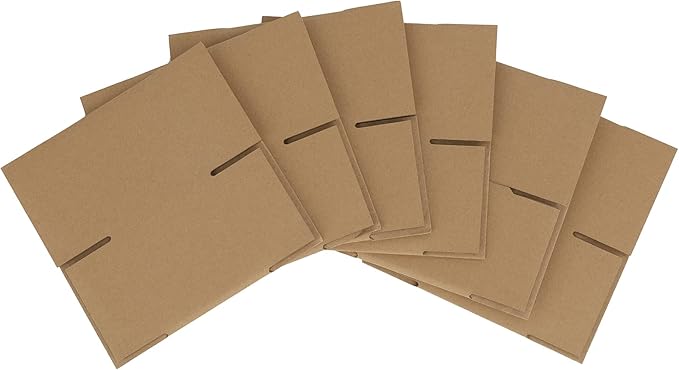 4x4x4 inches Shipping Boxes 50 Pack, Kraft Corrugated Small Cardboard Boxes - Image 6