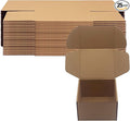 6x5x4 inch Shipping Boxes Pack of 25 by Livejun