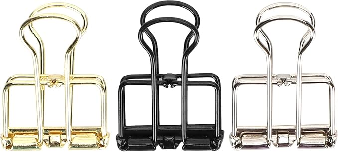 16 Pcs Hollow Binder Clips - Image 8