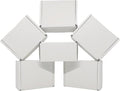 4x3x2 inch Small White Mailers Boxes Recyclable Corrugated Gift Box by Czofnjesi
