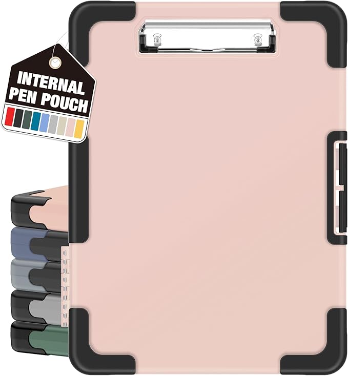 Sooez Toughest Clipboard with Storage, Internal Pen Pouch Included, Letter/ A4 by Sooez