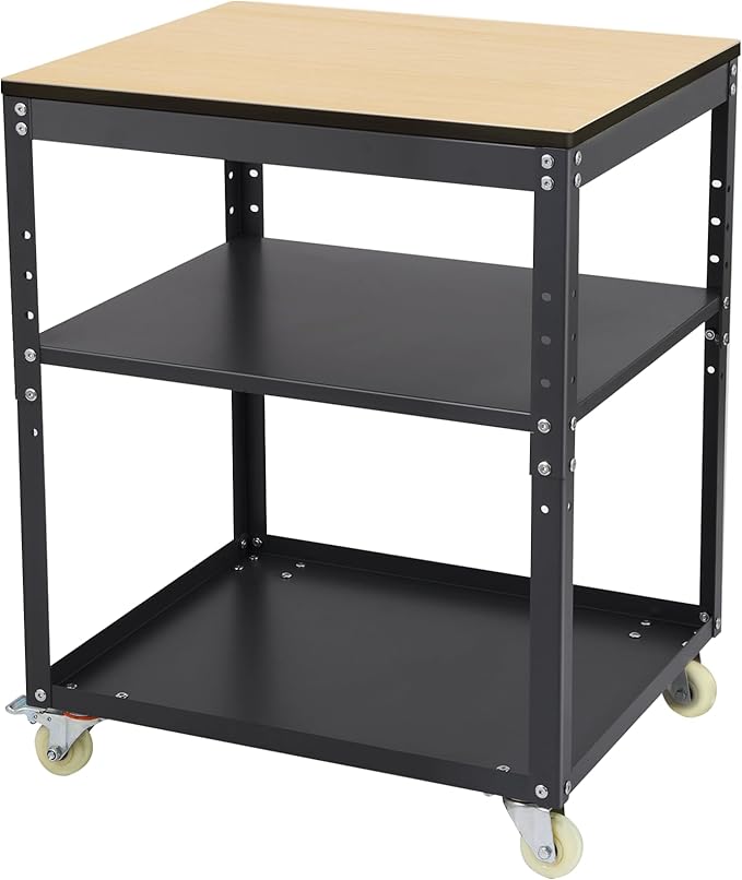 Adjustable Planer Stand with Wheels, Heavy Duty Planer Table by Unknown