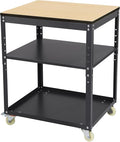 Adjustable Planer Stand with Wheels, Heavy Duty Planer Table by Unknown