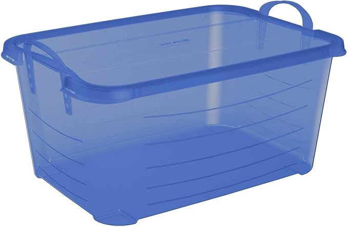 Life Story 12 Pack Light Duty Stackable Storage Bin, 55 Quart Home Organizer - Image 7
