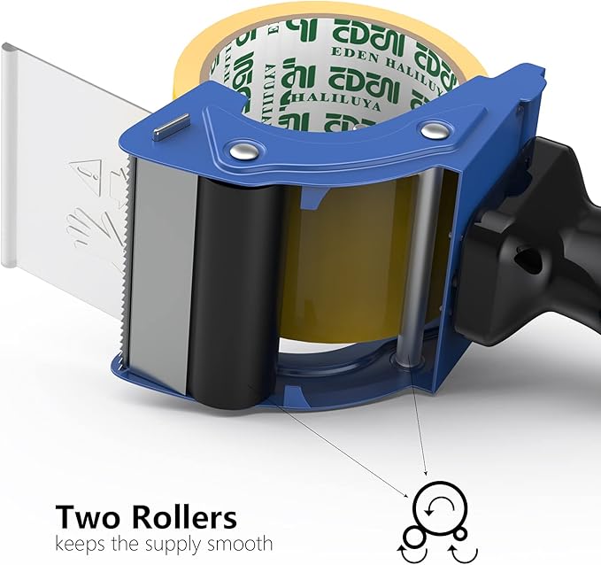 Fast Reload 3 Inch Wide Large Tape Gun Dispenser Packing Packaging Sealing - Image 5