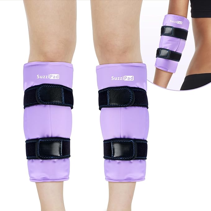 SuzziPad 360° Cold Pack for Calf, Arm & Elbow – Ice Wrap by SUZZIPAD