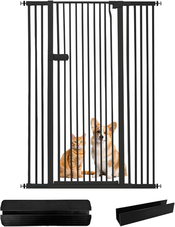 Lumizone Extra Tall Cat Gate 55.12" High Pressure Mounted Extra Wide 2025 New by Lumizone
