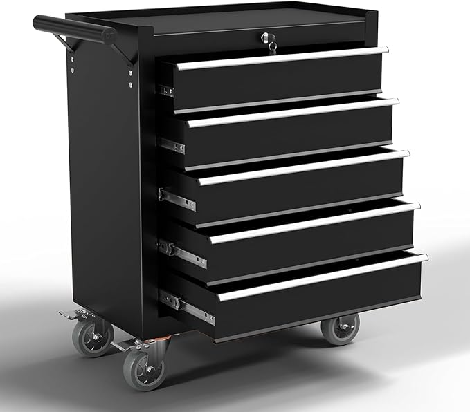 5-Drawer Metal Rolling Tool Chest by Bettertoolsforbetterlife