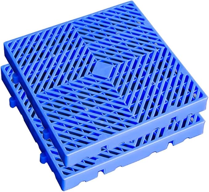 Plastic Pallet, Waterproof Storage Grid Pad, Lightweight Nestable Floor Pallets by YYFYueYeFeng