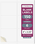 NextDayLabels – 4" x 3-1/3" Rectangular Sticker Labels by NextDayLabels