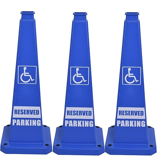 BESEA Reserved Parking Cone 3 Pack by BeSea
