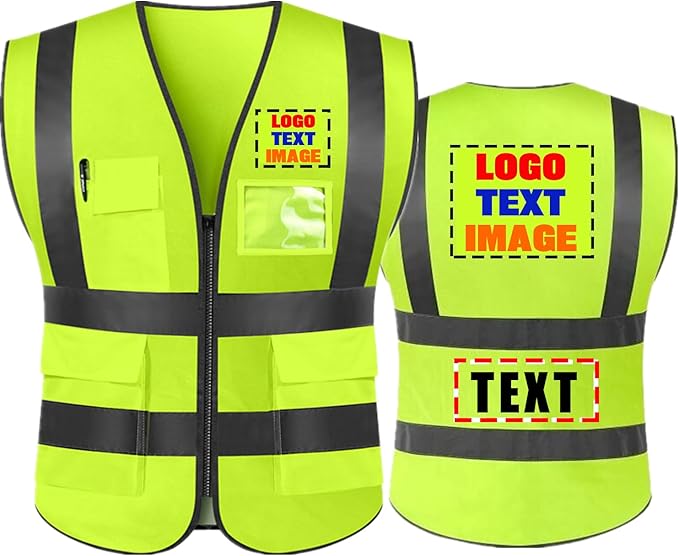 High Visibility Safety Reflective Vest - Image 7