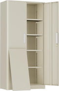 Greenvelly Metal Storage Cabinet, Metal Cabinet by Greenvelly
