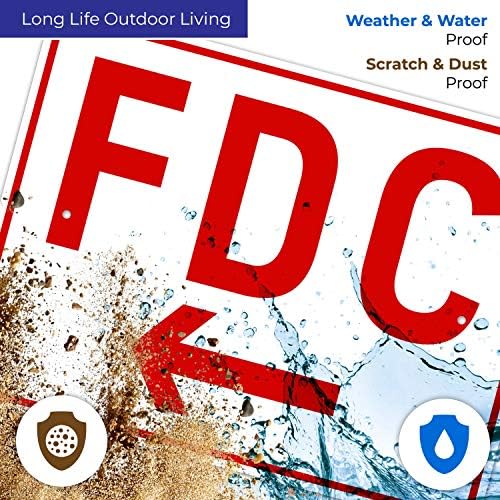 FDC Left Arrow Sign, - Image 3