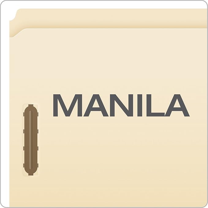 Pendaflex Manila Fastener Folders, Letter Size, 2 Fasteners, Straight Cut - Image 6