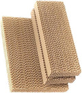 Hessaire Replacement Evaporative Cooler Pads - Swamp Cooler Replacement Pads Corrugated Build - Low Odor Xel50 Media Evaporative Cooling Pad for 3100 CFM Cooler Fan - 3 Panels, 21.75” x 10” & 18” by Hessaire
