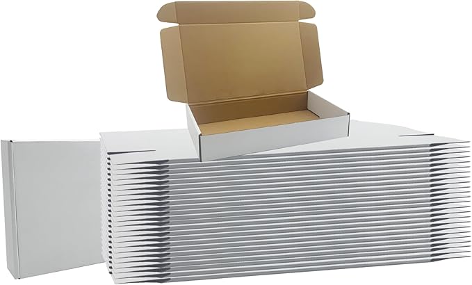12x7x2 inches Shipping Boxes Set of 25, Holidays Gift and Small Business Giving by Unknown