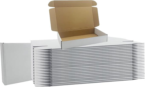 12x7x2 inches Shipping Boxes Set of 25, Holidays Gift and Small Business Giving by Unknown