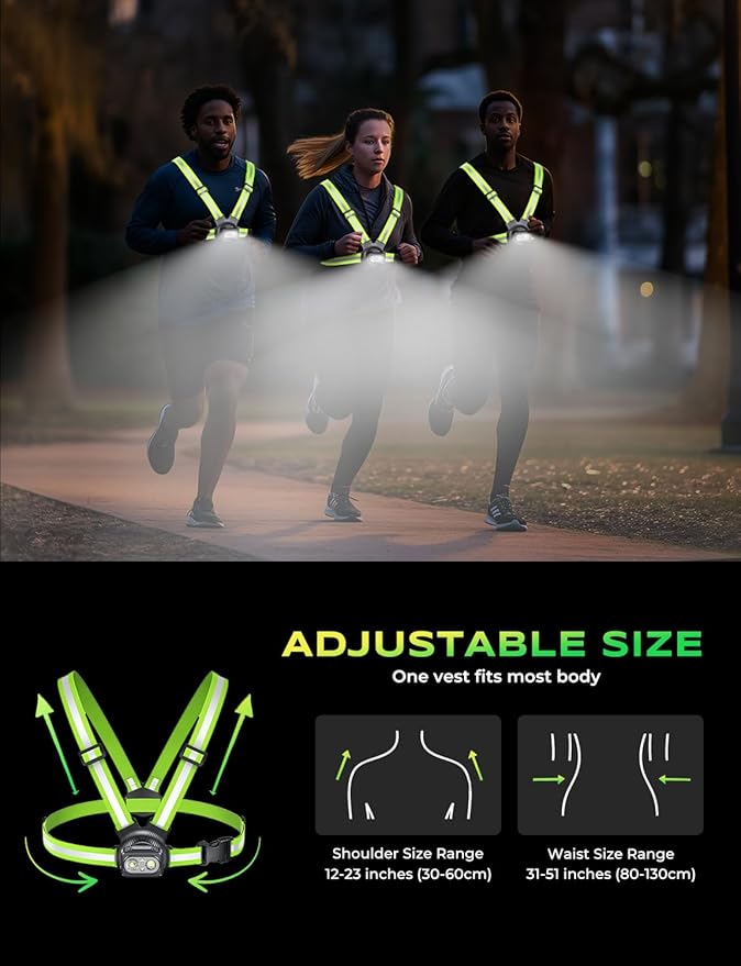 500LM High-Visibility Running Lights - Image 7