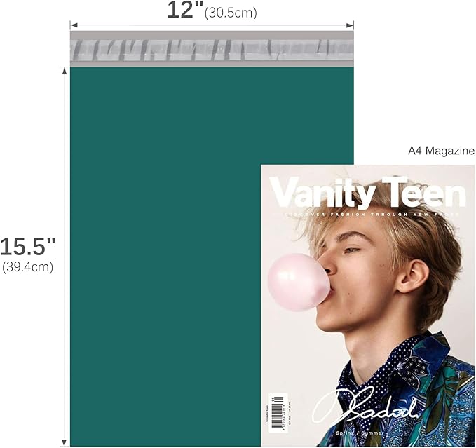 Fuxury Poly Mailers 12x15.5 Inch 500 Pcs, Bulk Shipping Bags - Image 6