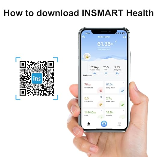 INSMART Smart Scale for Body Weight, All-in-one LCD Display Bathroom Weight - Image 7