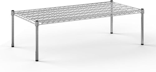 24''W x 48''L x 14''H Chrome Plated Wire Dunnage Rack | Off The Floor Storage by Regal+Altair