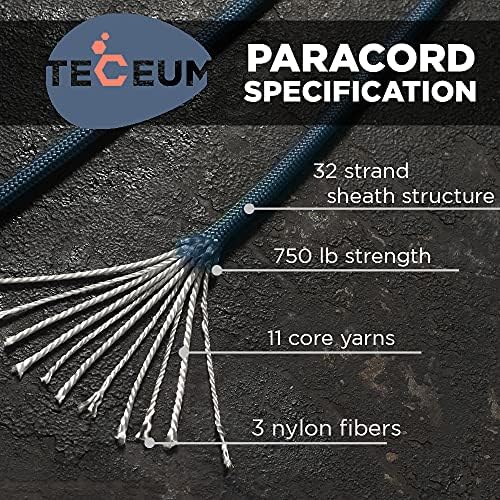 Paracord Rope 550 lb 4mm – Parachute Cord – Utility Camping Rope - Image 2