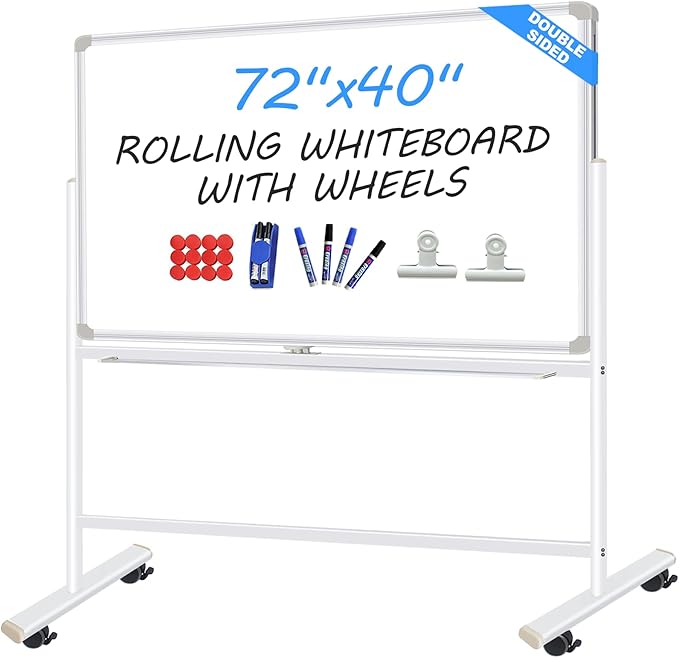 Dry Erase Board with Stand by CALENBO