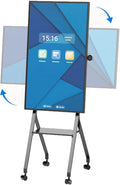 TIBURN Flip Board 55" S2 Smart Board, 4K UHD Smart Whiteboard by TIBURN