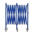 GYMTIME Industrial Expandable Metal Barricade, 16 FT, Folding Security Gate by GYMTIME
