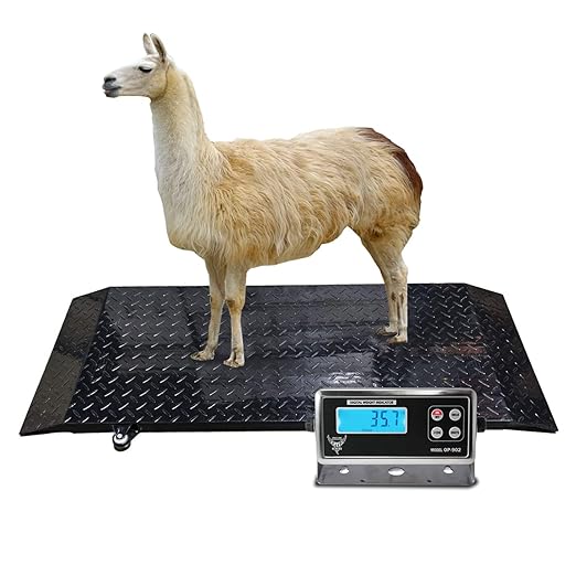 Medium Livestock Scale/Farm Animal Weighing Equipment, Capacity 2000 x 0.2 lb - Image 3