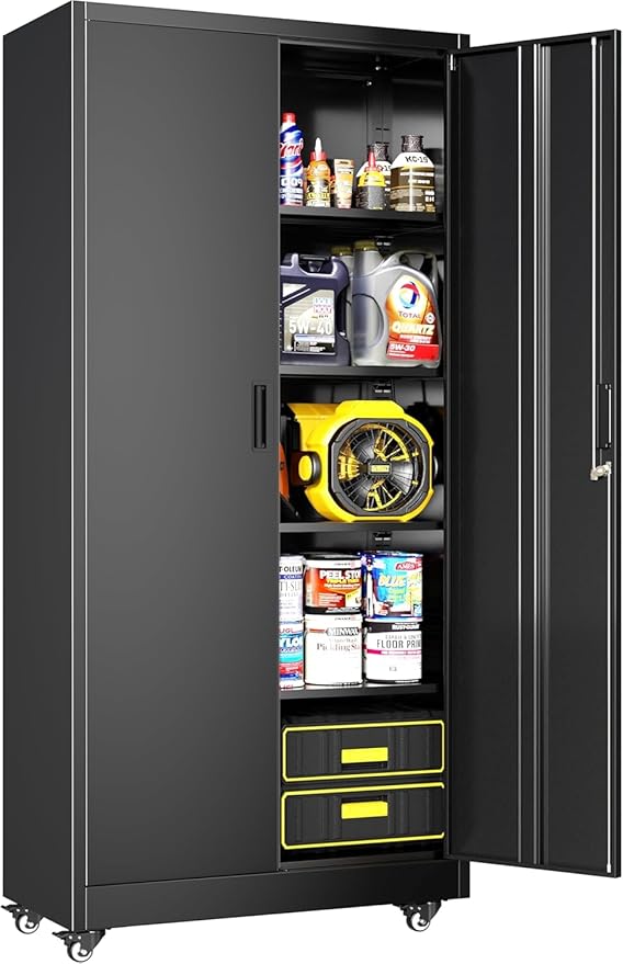 Greenvelly Metal Storage Cabinet by Greenvelly