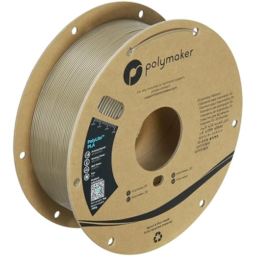 Polymaker PLA Filament, Olive Brown 3D Printing PLA Filament 1.75mm 1kg - Image 5