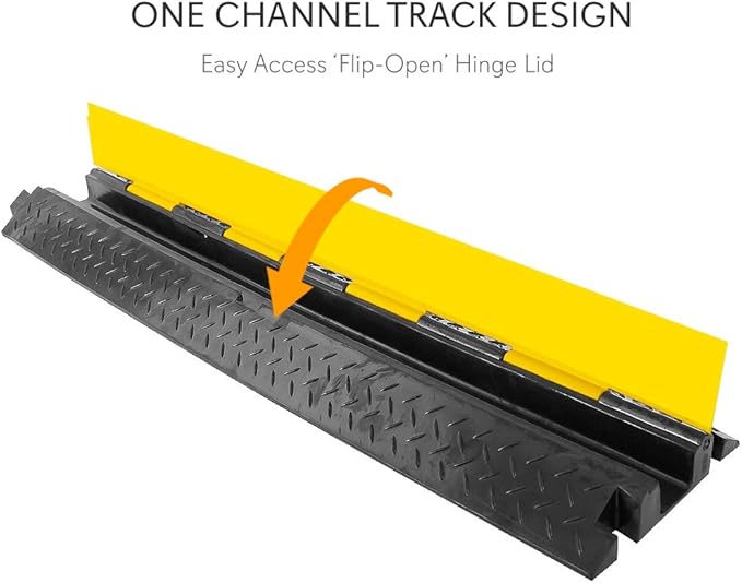 Pyle Durable Cable Protective Ramp Cover - Image 3