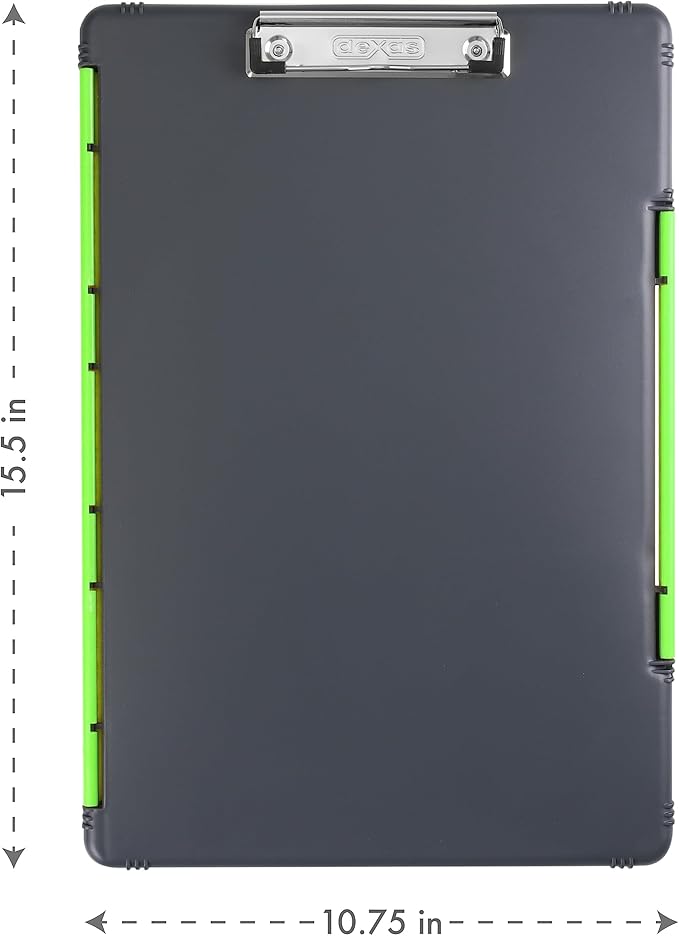 Dexas Legal Size XL Slimcase 2 Storage Clipboard, 15.5" x 10.5" - Image 4