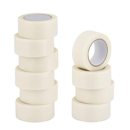 Lichamp 10 Rolls Clear Duct Tapes Heavy Duty, Waterproof No Residue Clear Duct by Lichamp