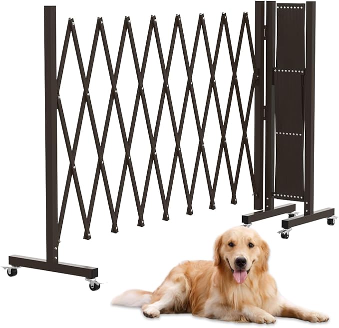 Expandable Driveway Gate, Portable Barricade Gate by THEYFIRST