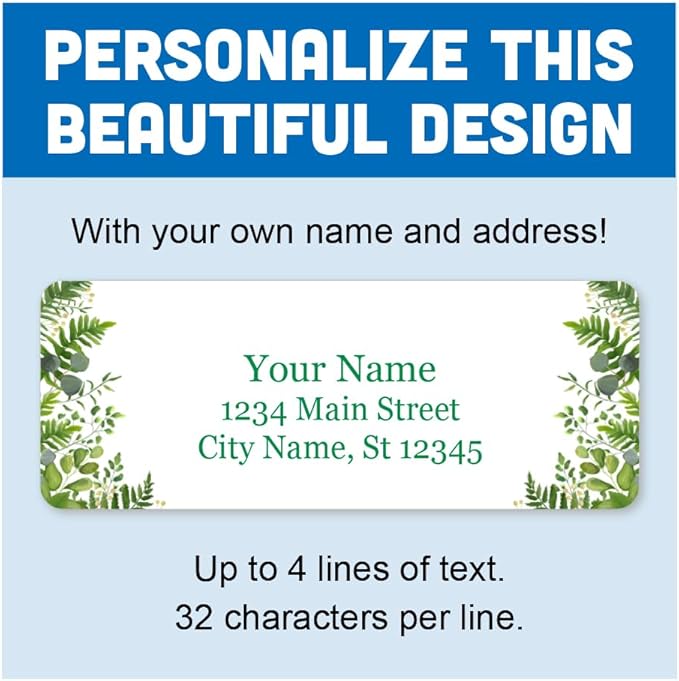 Personalized Return Address Labels - Image 2