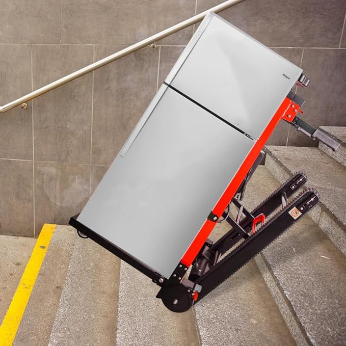 LINE2design Electric Hand Truck Dolly - 441 lb Capacity 160W Motor - Folding - Image 2