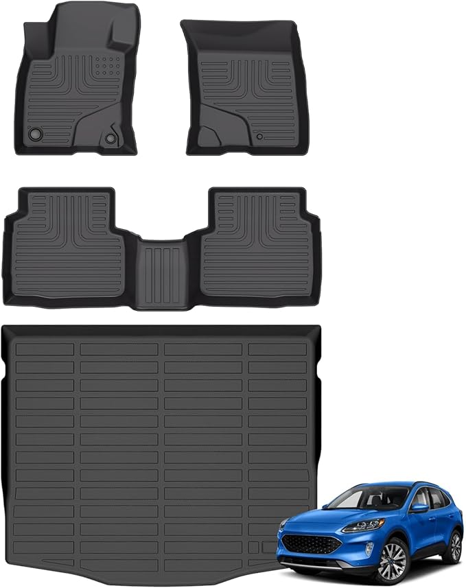 Hutisya-Floor Mats & Cargo Liner Set Fit by Hutisya