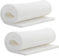 Frienda 2 Pcs Upholstery Foam 1/2" x 24" x 72" High Density Cushion White by Frienda