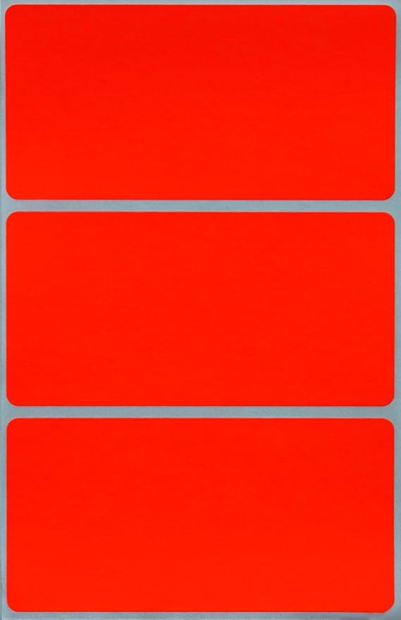 Royal Green Rectangular Stickers Color-Coding Labels by RoyalGreen