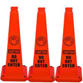BESEA Caution Cone 6 Pack, Business Parking Lots, Indoor/Outdoor by BeSea