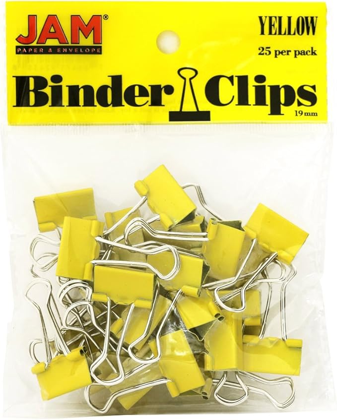 JAM PAPER Colorful Binder Clips - Image 7