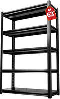 5 Tier Garage Shelving Storage Shelves 2000LBS Heavy Duty Metal Shelving Units by Guomao