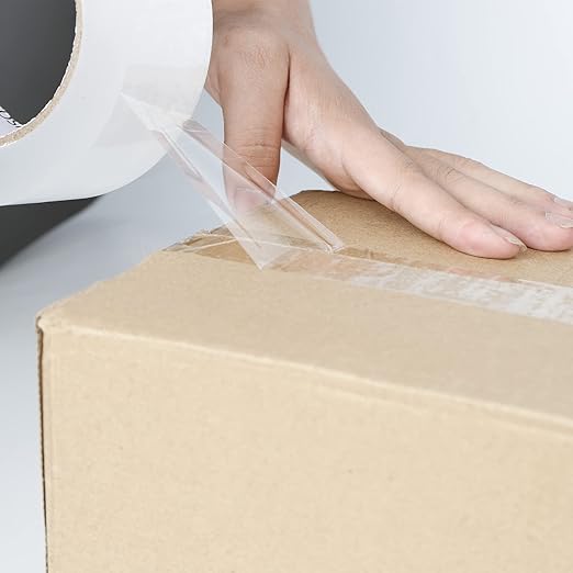 COSIMIXO 6-Pack Heavy Duty Clear Packing Tape - Image 3