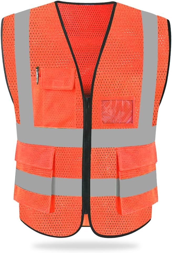 HYCOPROT High Visibility Mesh Safety Reflective Vest by HYCOPROT