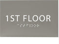 6" X4" 1st Floor Sign by ADACentralSigns